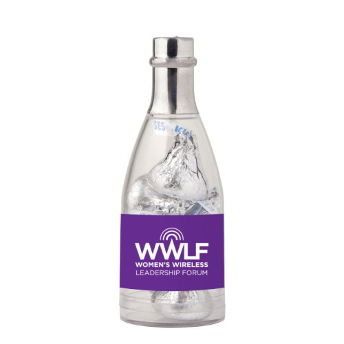 Champagne Bottle with Hershey® Chocolate Kisses