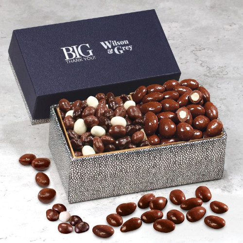 Chocolate Almonds & Triple Treat Cranberries in Gift Box