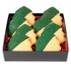 Decadent Christmas Tree Cookies in Gift Box Decadent Christmas Tree Cookies in Gift Box