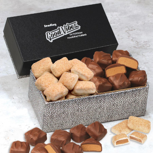 Churro Toffee & Peanut Butter Meltaways in Gift Box