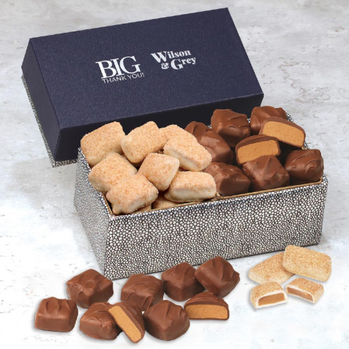Churro Toffee & Peanut Butter Meltaways in Gift Box