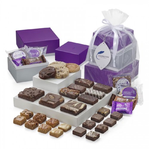 Fairytale 3-Box Brownie & Cookie Tower Fairytale 3-Box Brownie & Cookie Tower