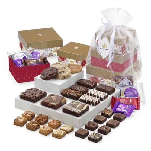 Fairytale 3-Box Brownie & Cookie Tower Fairytale 3-Box Brownie & Cookie Tower