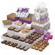 Fairytale 4-Box Brownie & Cookie Tower