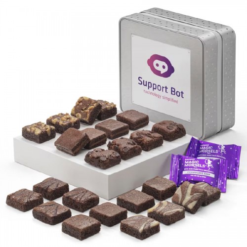 Fairytale Morsel 24 Brownie Keepsake Gift Tin