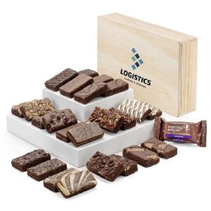 Fairytale Sprite 24 Brownie Wooden Gift Box