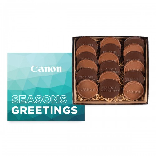 Cookie Gift Box with 18 Round Cookies