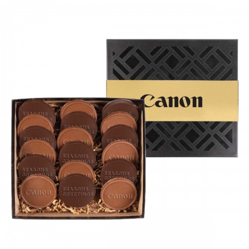 Cookie Gift Box with 18 Round Cookies