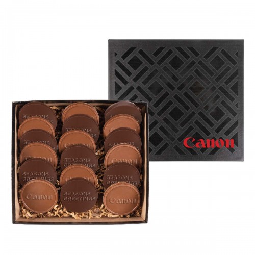 Cookie Gift Box with 18 Round Cookies