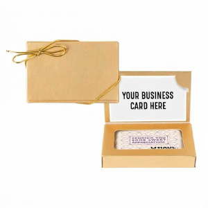 Custom Iced Cookie Business Card Box