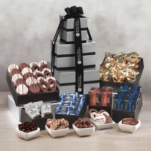 Individually-Wrapped Chocolate Extravaganza Tower Individually-Wrapped Chocolate Extravaganza Tower