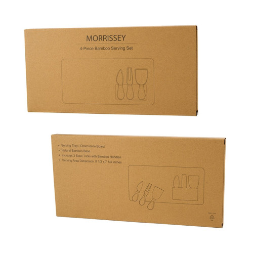 Morrissey 4-Piece Bamboo Cheese Set Morrissey 4-Piece Bamboo Cheese Set