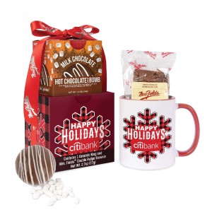 Mrs. Fields® Mug, Brownie, Hot Chocolate Bomb Gift Set