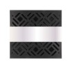 Black with Silver Band  + $6.00 