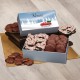 Peppermint Bark & Pecan Clusters in Gift Box