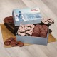 Peppermint Bark & Pecan Clusters in Gift Box