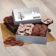 Peppermint Bark & Pecan Clusters in Gift Box