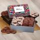 Peppermint Bark & Pecan Clusters in Gift Box