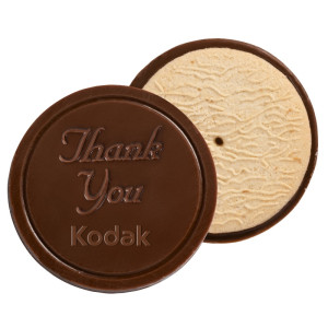 Custom Round Chocolate Cookie