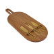 Savora 4-Piece Cheese & Charcuterie Set Savora 4-Piece Cheese & Charcuterie Set