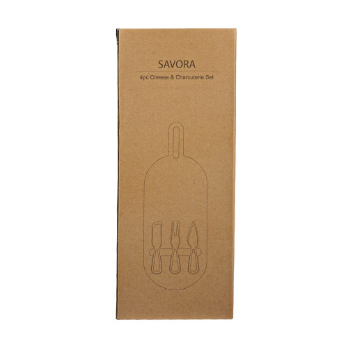 Savora 4-Piece Cheese & Charcuterie Set Savora 4-Piece Cheese & Charcuterie Set
