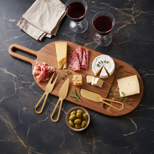 Savora 4-Piece Cheese & Charcuterie Set Savora 4-Piece Cheese & Charcuterie Set