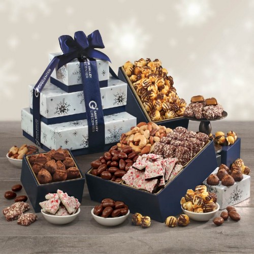 Sweet Snowflake Surprise Tower