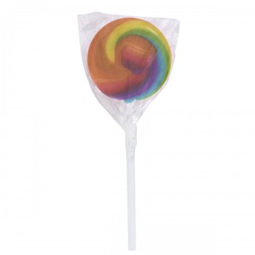 Swirl Lollipop with Round Label