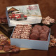 Toffee & Pecan Clusters in Holiday Gift Box Toffee & Pecan Clusters in Holiday Gift Box