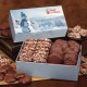 Toffee & Pecan Clusters in Holiday Gift Box Toffee & Pecan Clusters in Holiday Gift Box