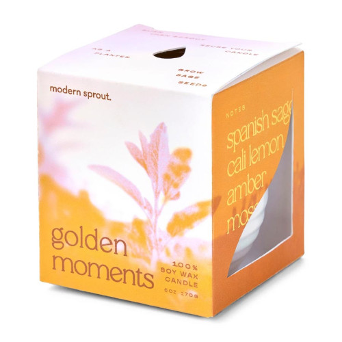 Modern Sprout® Garden Vibes Candle & Planter