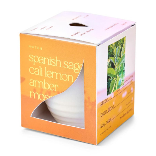 Modern Sprout® Garden Vibes Candle & Planter