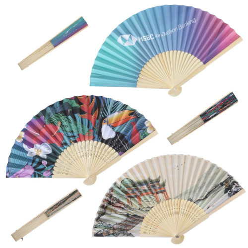 Printed Dynasty Hand Fan