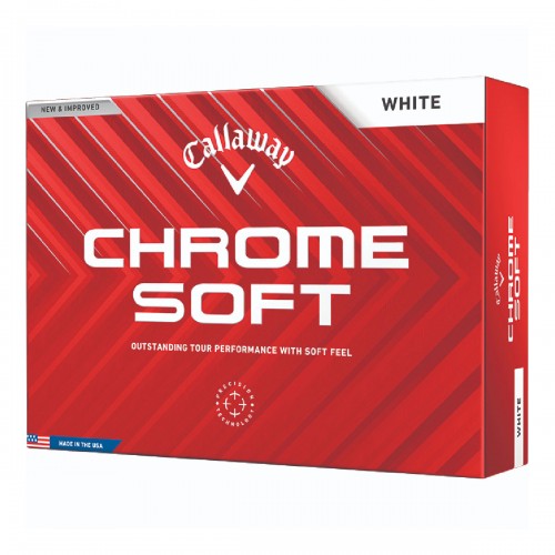 Callaway Chrome Soft Custom Logo Golf Balls / Dozen Callaway Chrome Soft Custom Logo Golf Balls / Dozen