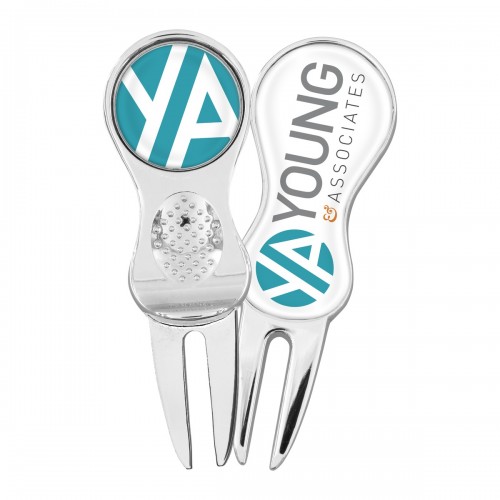 Arc XL Golf Divot Tool with Removable Ball Marker
