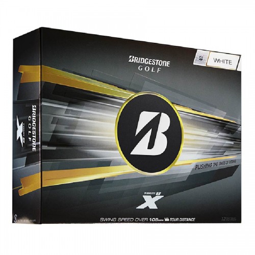 Bridgestone Tour B X 2026 Custom Logo Golf Balls / Dozen