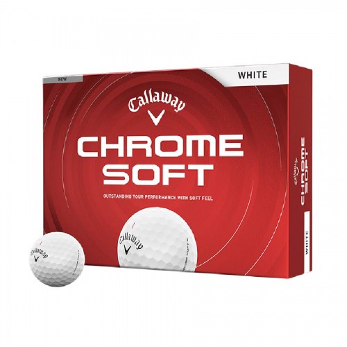 Callaway Chrome Soft 2026 Custom Logo Golf Balls / Dozen