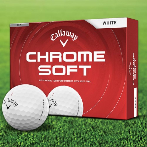 Callaway Chrome Soft 2026 Custom Logo Golf Balls / Dozen
