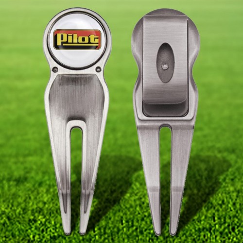 Premium Divot Tool with Belt Clip & Removable Ball Marker