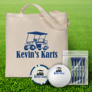 Custom Golf Swag Bag - Tournament Starter Kit Custom Golf Swag Bag - Tournament Starter Kit