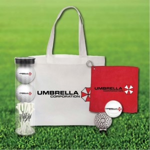 Custom Golf Swag Bag with Hat Clip & Towel Custom Golf Swag Bag with Hat Clip & Towel