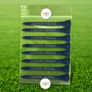 Custom Golf Tee Poly Pack - 82 Custom Golf Tee Poly Pack - 82