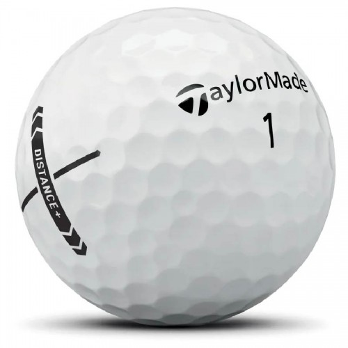 TaylorMade Distance + Custom Logo Golf Balls / Dozen