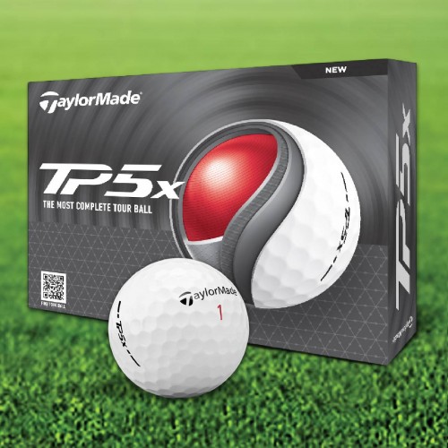 TaylorMade TP5X Custom Logo Golf Balls / Dozen TaylorMade TP5X Custom Logo Golf Balls / Dozen