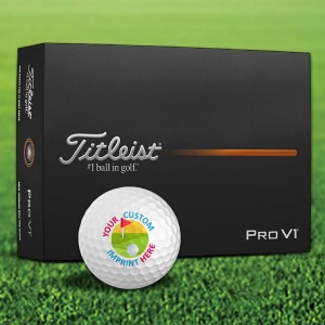 Titleist Pro V1 Custom Logo Golf Balls / Dozen