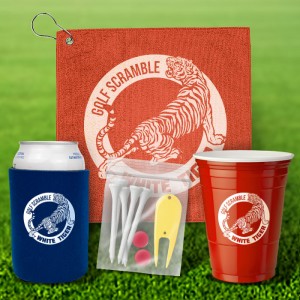 Towel Cup Golf Kit