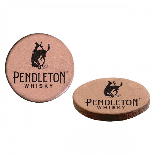 Vegetable Leather Ball Marker (1.5")