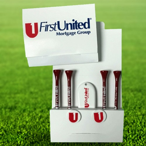 Custom Golf Tee Packets - 421
