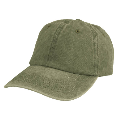 Washed Embroidered Cap