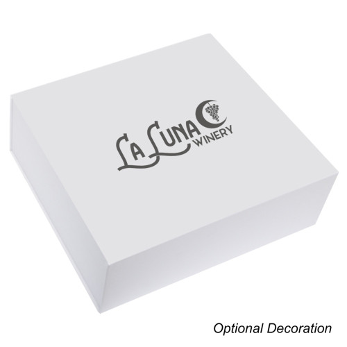 15" x 12.25" Magnetic Closure Gift Box – Optional Logo Imprint
